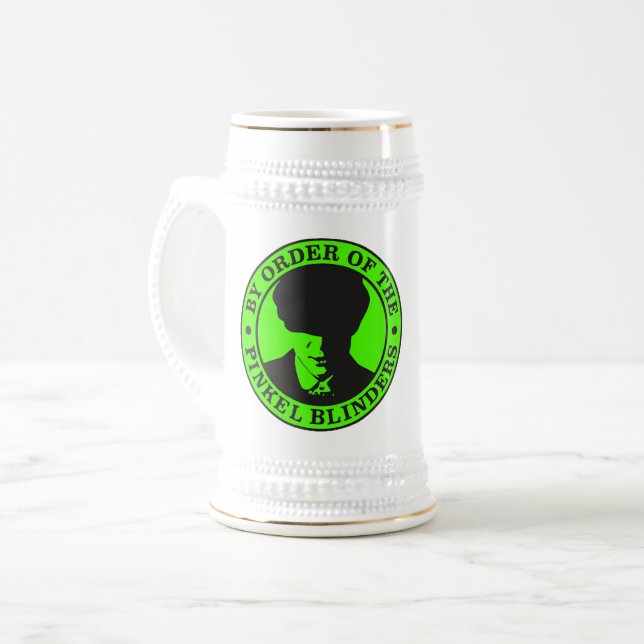 Pinkel Blinders Beer Stein (Front Left)