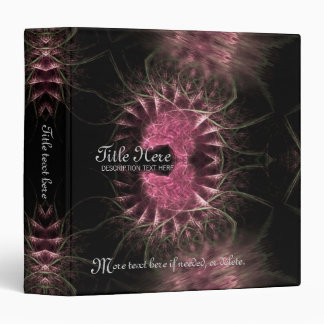 Pinkellii Fractal Binder
