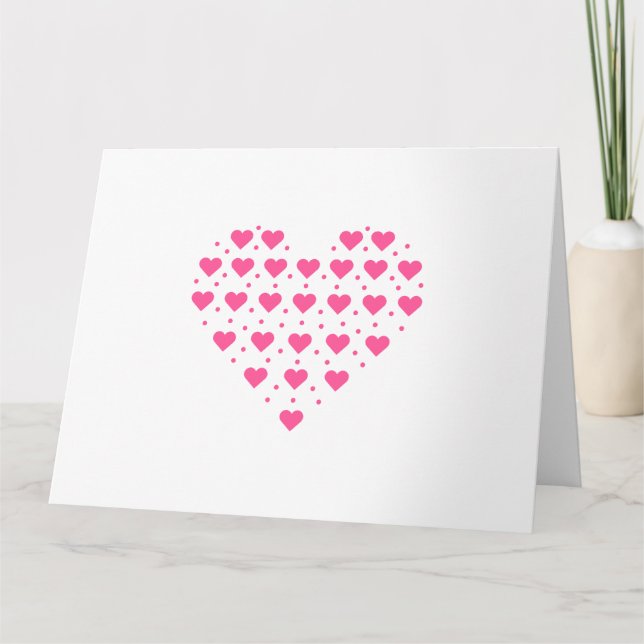 Pinkes Herz  Card (Front)