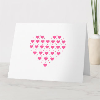 Pinkes Herz Card
