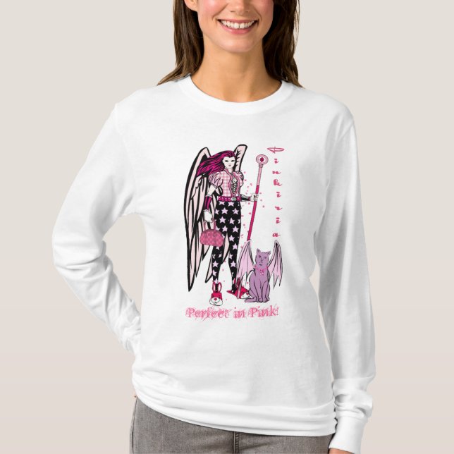 Pinkiria Long-Sleeve T-Shirt (Front)