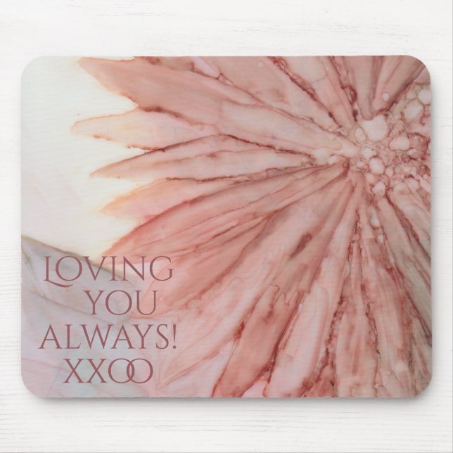 Pinkish Flowers for Her Mouse Pad (Front)