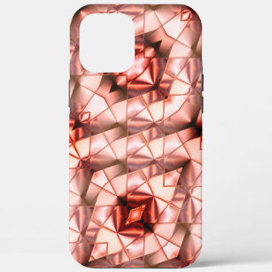 Pinkish gigantic 'pearl flowers', virtual drawing  iPhone 12 pro max case