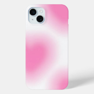 Pinkish heart iPhone 15 plus case
