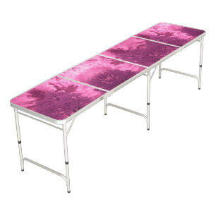 Pinkish Hues Infrared Cloud Beer Pong Table