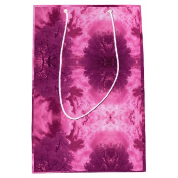 Pinkish Hues Infrared Cloud Medium Gift Bag Pinkish Hues Infrared Cloud Medium Gift Bag