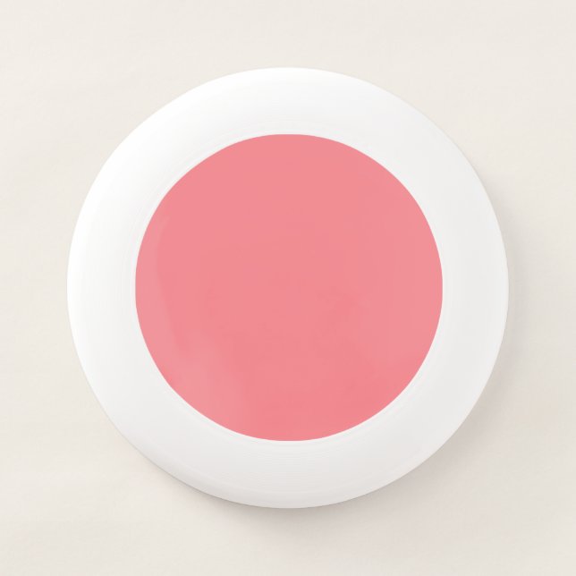 Pinkish Tan,Rose,Ruddy Pink, Wham-O Frisbee (Front)
