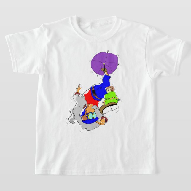 Pinkkerton Umbrella  T-Shirt (Laydown)