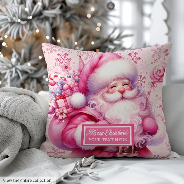 Pinkmas Personalized Pillow for Christmas Gift (Pinkmas Personalized Pillow for Christmas Gift)