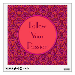 Pinkoinko - Feathered Paisley Wall Decal