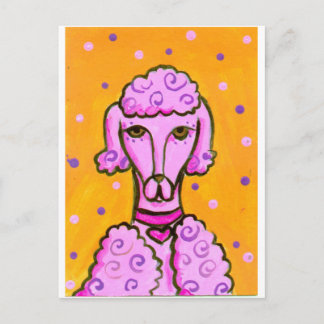 PinkPoodle Postcard
