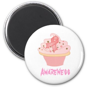 Pinkribboncupcake  Awareness Magnet by ebhaynes at Zazzle