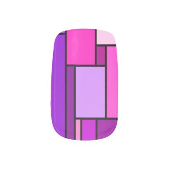 Pinks And Purples Minx® Nail Wraps by StormythoughtsGifts at Zazzle