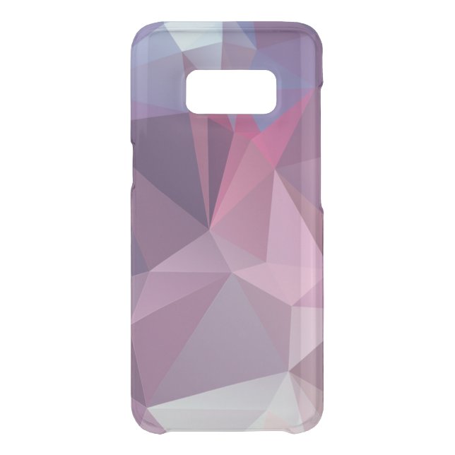 Pinks Blues Abstract Pyramid Pattern Art Uncommon Samsung Galaxy Case (Back)