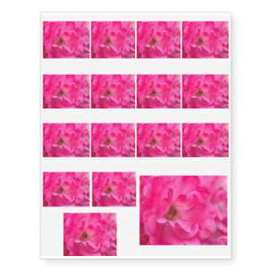 Pink's Romance, Photo Artwork Temporary Tattoos