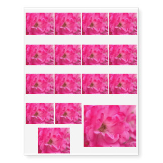 Pink's Romance, Photo Artwork Temporary Tattoos