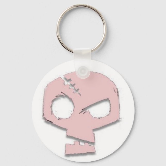PINKSKULL KEYCHAIN (Front)