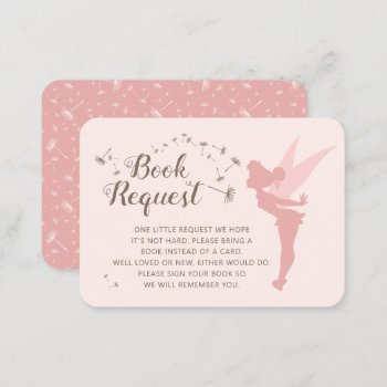 Pinktinker Bell Book Request Insert by tinkerbell at Zazzle