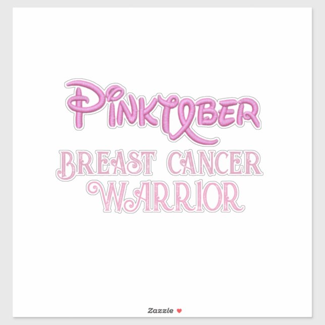 Pinktober  ,breast cancer awareness sticker (Sheet)