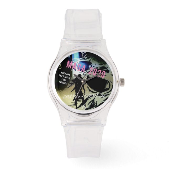 PINKWATCH "FAITH OVER FEAR" PERFECT FOR HER! WATCH (Front)
