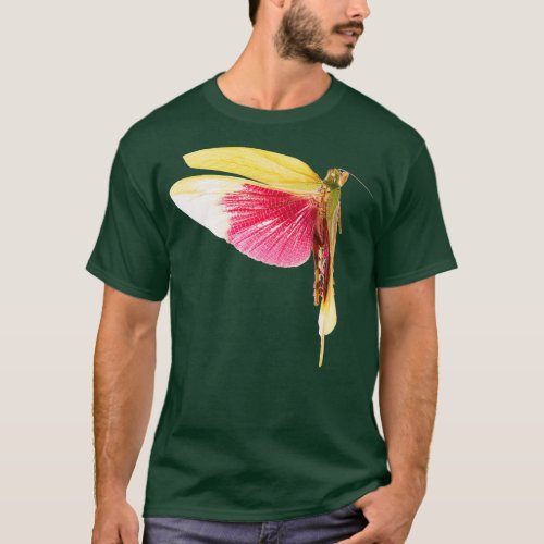 Pinkwinged Katydid Vellea cruenta T_Shirt