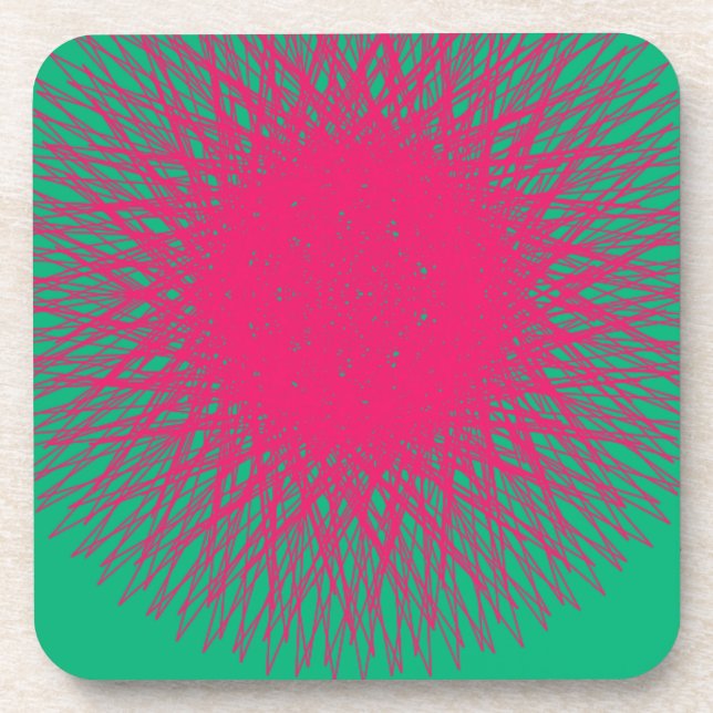 pinky abstract coaster (Front)