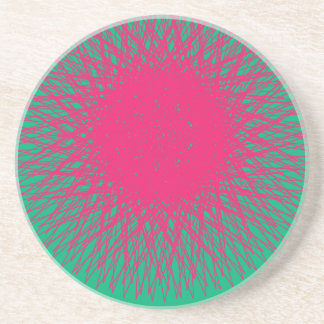 pinky abstract coaster