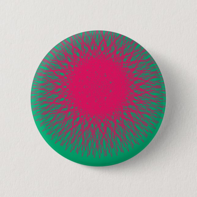 pinky abstract pinback button (Front)