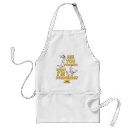 Pinky and the Brain Are You Pondering? Adult Apron