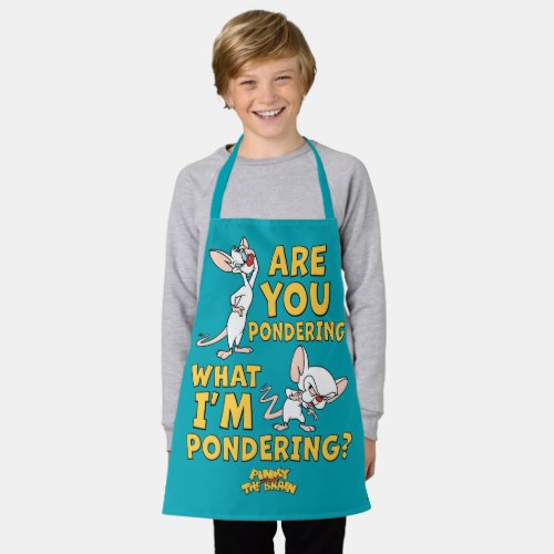 Pinky and the Brain  Are You Pondering Apron