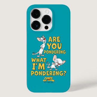 Pinky and the Brain | Are You Pondering? Case-Mate iPhone 14 Pro Case