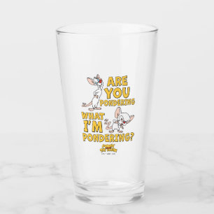 Pinky and the Brain   Are You Pondering? Glass