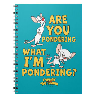 Pinky and the Brain | Are You Pondering? Notebook