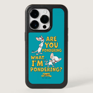 Pinky and the Brain | Are You Pondering? OtterBox iPhone 14 Pro Case