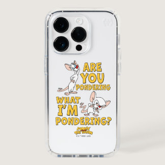 Pinky and the Brain | Are You Pondering? Speck iPhone 14 Pro Case