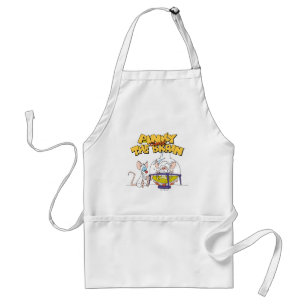 Pinky and the Brain   Laboratory Science Adult Apron