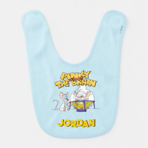 Pinky and the Brain   Laboratory Science Baby Bib