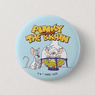 Pinky and the Brain   Laboratory Science Button