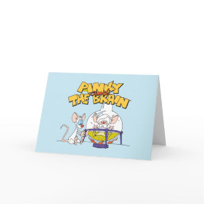 Pinky and the Brain | Laboratory Science Card