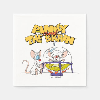 Pinky and the Brain | Laboratory Science Napkins
