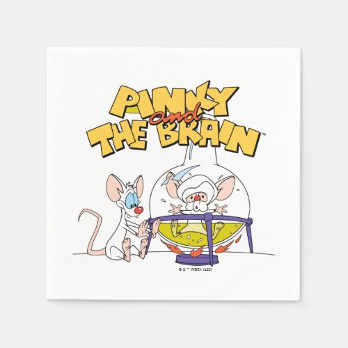 Pinky and the Brain  Laboratory Science Napkins