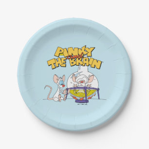 Pinky and the Brain   Laboratory Science Paper Plates