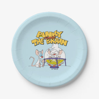 Pinky and the Brain | Laboratory Science Paper Plates