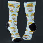 Pinky and the Brain | Laboratory Science Socks<br><div class="desc">Check out this fun Pinky and the Brain graphic with Pinky warming himself by the burner and flask Brain finds himself trapped inside!</div>