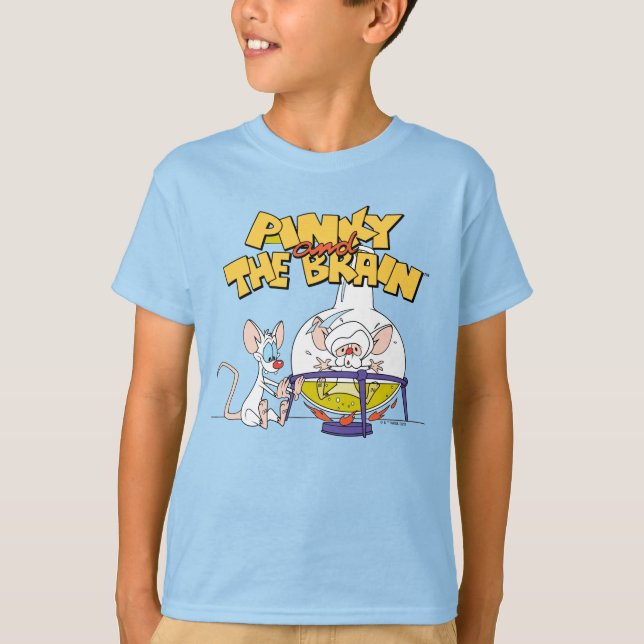 Pinky and the Brain | Laboratory Science T-Shirt (Front)