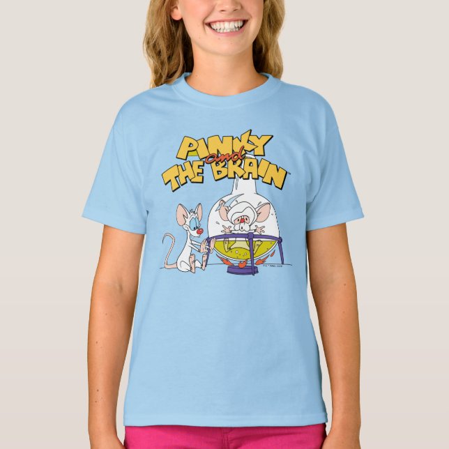 Pinky and the Brain | Laboratory Science T-Shirt (Front)