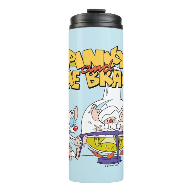 Pinky and the Brain | Laboratory Science Thermal Tumbler (Front)