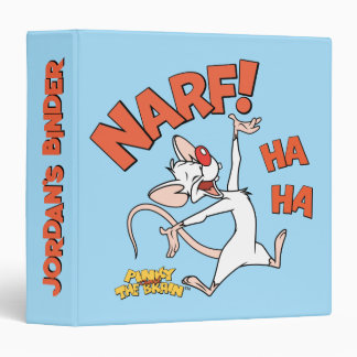 Pinky and the Brain | Pinky "Narf!" 3 Ring Binder