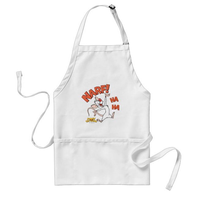 Pinky and the Brain | Pinky "Narf!" Adult Apron (Front)