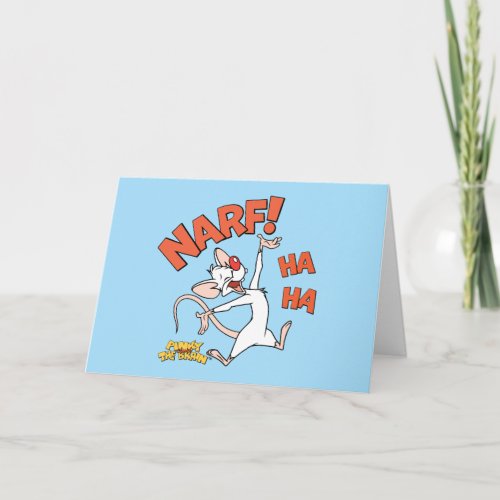 Pinky and the Brain  Pinky Narf Card